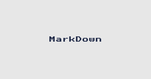 Markdown 예제